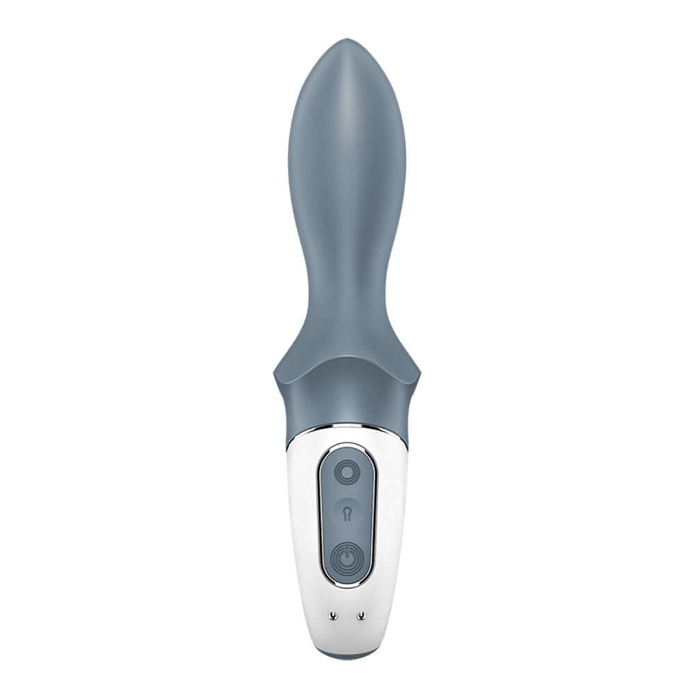 Satisfyer Air Pump Booty 1 - Grey USB Rechargeable Inflatable Anal Vibrator